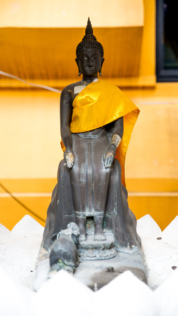 buddha statue wednesday nightの写真素材
