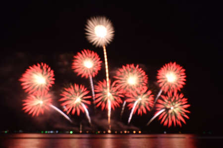 Fireworks Festival in Pattaya 2020, Thailand