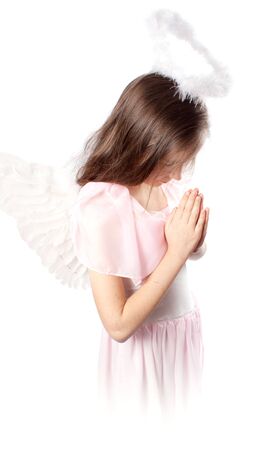 Saint little girlの写真素材