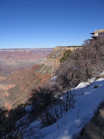 Winter in the Grand Canyon       の写真素材