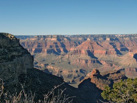 The South Rim of the Grand Canyon    の写真素材