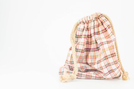 bag on white background.の写真素材