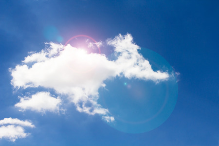 Beautiful blue sky.の写真素材