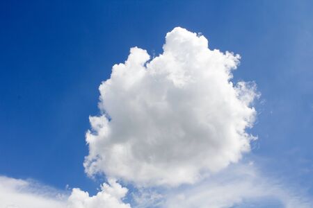 Beautiful blue sky.の写真素材