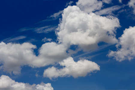 Beautiful blue sky.weather cloud  backgroundの写真素材