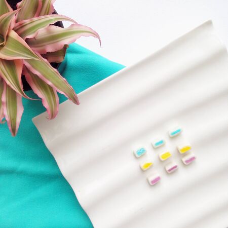 Candy on a plate