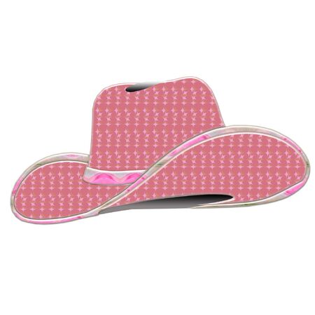 a cowboy had done in bright and pretty colors のイラスト素材