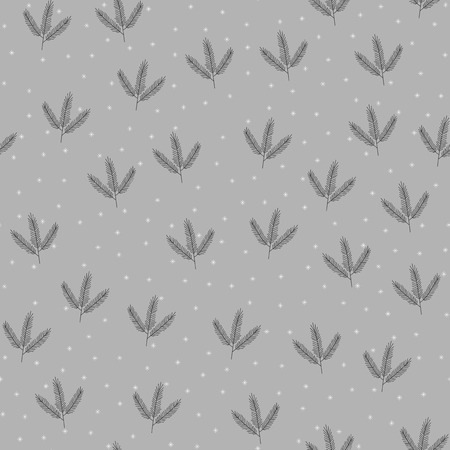 Seamless Christmas and New Years pattern. Winter and Christmas elements. Wrap for gifts.のイラスト素材