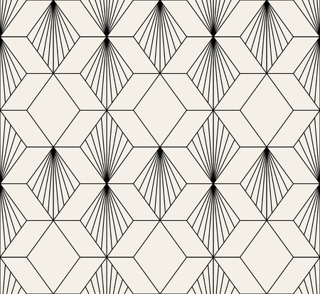 Vector seamless pattern. Modern stylish texture. Repeating geometric background with rhombusのイラスト素材