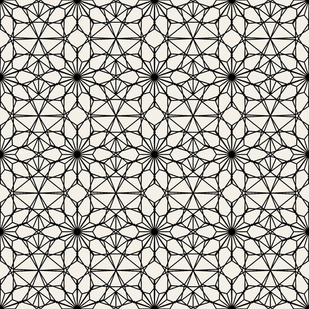 Vector islamic ornament, persian motiff . Seamless ramadan islamic vintage pattern elements . Geometric circular ornamental arabic symbol vector .のイラスト素材