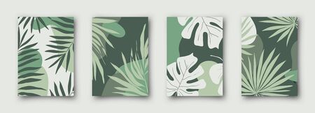 Set of social media sale banners template. Hand drawn vector illustrations for website and mobile website banners, posters, email and newsletter designs, ads, promotional material.のイラスト素材