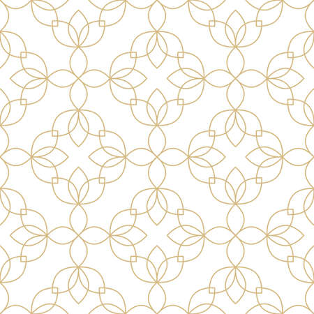 Floral seamless geometric pattern can be used for wallpaper, website background, textile printing. Endless vector background. Flower theme.のイラスト素材