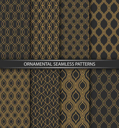 Seamless pattern in islamic style. Vector backgroundのイラスト素材