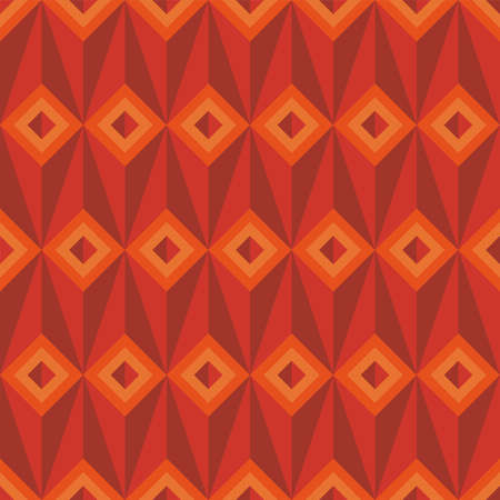 Geometric vector pattern, repeating texture of square shape with abstract shadow, Pattern is clean usable for wallpaper, fabric, printing.のイラスト素材