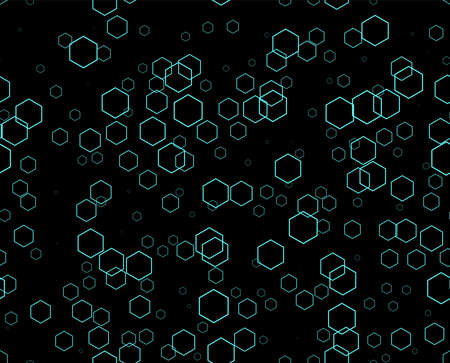 High tech seamless vector texture. Circuit board pattern in modern technology colorsのイラスト素材