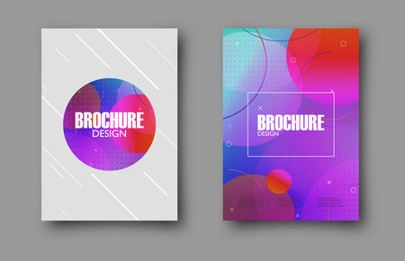 Corporate Book Cover Design Template in A4. Can be adapt to Brochure, Annual Report, Magazine,Poster, Business Presentation, Portfolio, Flyer, Banner, Website.のイラスト素材
