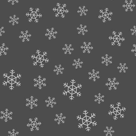 Christmas seamless pattern in retro cartoon style. Perfect for wallpaper, wrapping paper, pattern fills, winter greetings, web page background, Christmas and New Year greeting cardsのイラスト素材