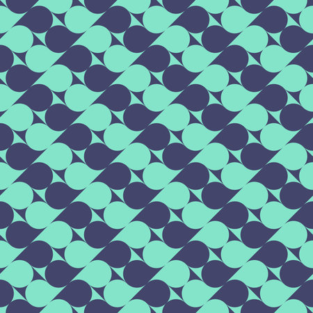 Abstract geometric pattern. seamless vector background. Blue colors textureのイラスト素材