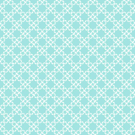 A Seamless chain pattern with blue background.のイラスト素材