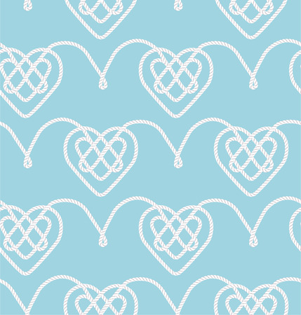 Seamless pattern of ropes. great for wallpaper, textile pattern or background images.のイラスト素材