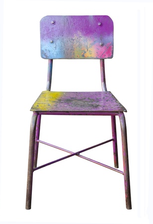 colorful chairの写真素材
