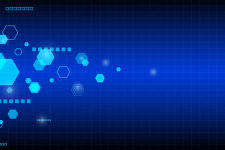 Vector Abstract technology circuit lines. Technology vector background. vector illustration.のイラスト素材