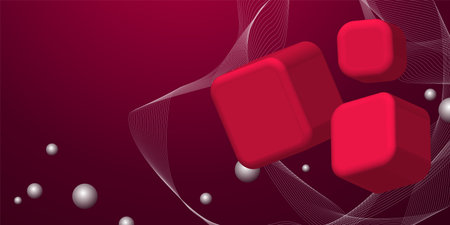 Abstract hi tech. Abstract digital background with technology. Vector abstract technology.のイラスト素材