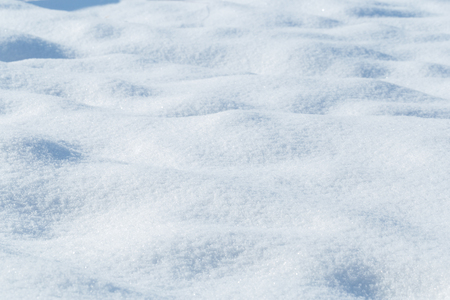 Winter snow. Snow texture Top view of the snow. Texture for design. Snowy white texture. Snowflakes.の写真素材