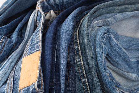 Denim. jeans texture. Jeans background. Denim jeans texture or denim jeans backgroundの写真素材