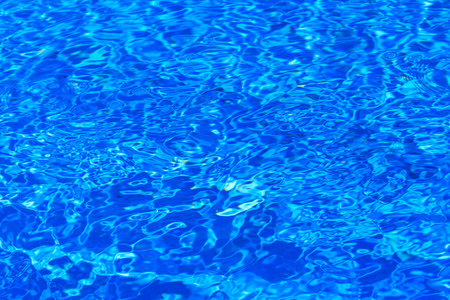 surface of blue swimming pool,background of water in swimming pool
