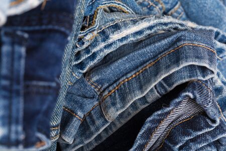Denim. jeans texture. Jeans background. Denim jeans texture or denim jeans backgroundの写真素材