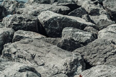 Rock, rock beautiful, rock big, rock old, rock rough, stoneの写真素材