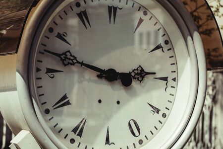 Detailed shot of a vintage watch or old watch.