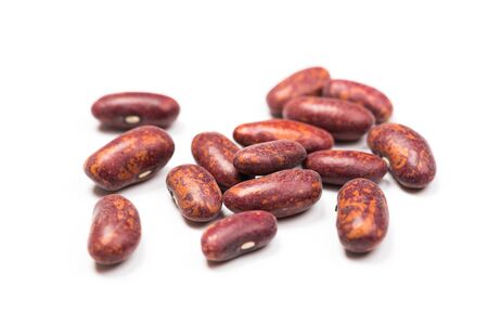 The heap of the red kidney beans close up picture.