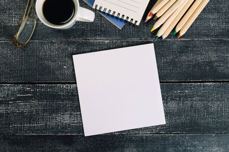 Clean Magazine Mockup.  Blank page or notepad for mockups