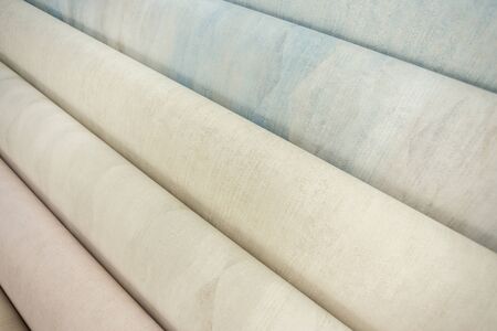 trendy multicolored modern design rolls wallpaper as background