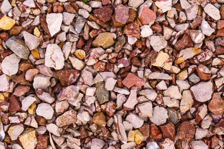 Gravel texture or gravel background for design. Small gravel texture or gravel background. Real...