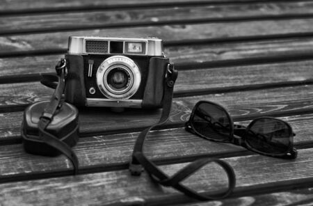 Photo cameraの写真素材