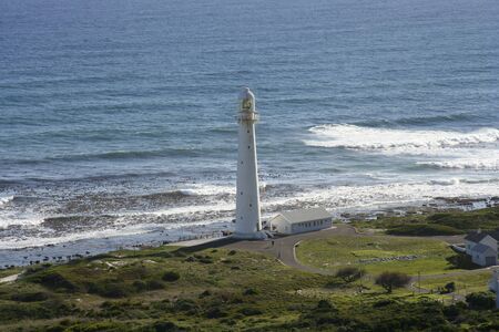 Lighthouse,Kommetjie near Cape Pointの写真素材