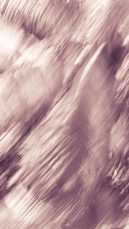 Abstract Nature Blurred dynamic motion lines defocused brown grey pale monochrome tropical leaves Wallpaper screensaver design backgroundの写真素材