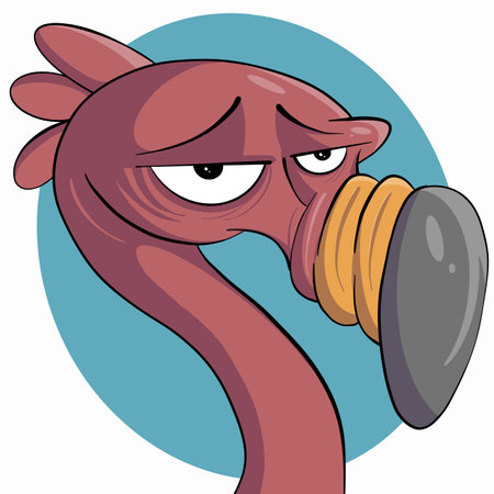 Illustration vector graphic of cartoon flamingo is good for children illustration bookのイラスト素材