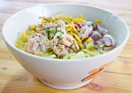 Stir fries Ground pork with chili and Thai hot basil (Thai street food : Pad Kra Praow Moo)の写真素材