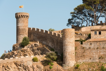 Tossa de Mar, (Costa Brava Catalonia, Spain)のeditorial素材