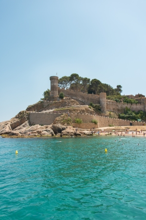 Tossa de Mar, (Costa Brava Catalonia, Spain)のeditorial素材