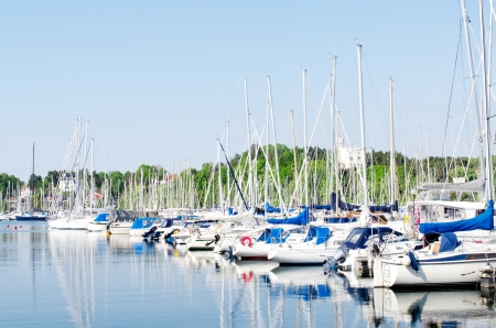 Marina at Osloの写真素材
