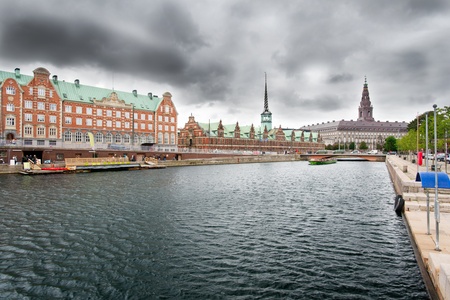 Copenhagen, Denmark. Christiansborg - the royal palaceのeditorial素材