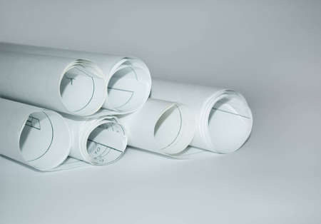 design draft papersの写真素材