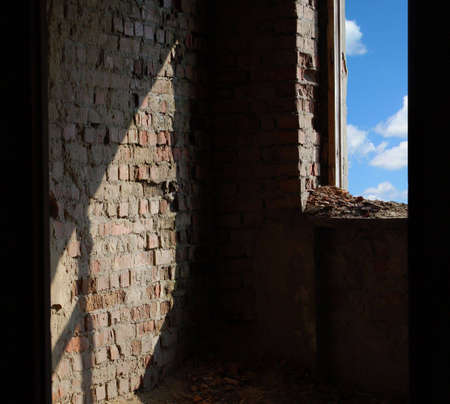 house destruction with a lot of work waiting...