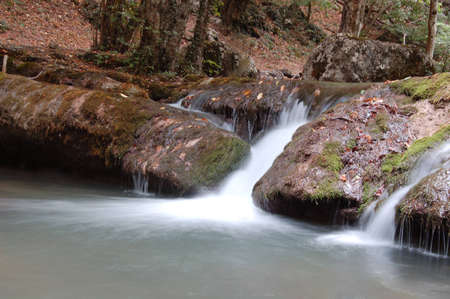 cascade, Crimea, Ukraineの写真素材