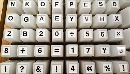 aphabetの写真素材